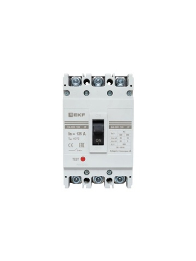 Выключатель автоматический 3п 100/125А 35кА ВА-99М PROxima EKF mccb99-100-125m