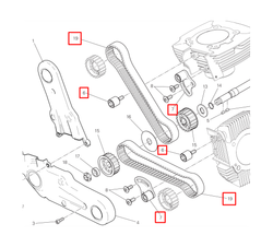 73740241B-45120211A-45120201A TIMING BELTS/ROLLERS SET