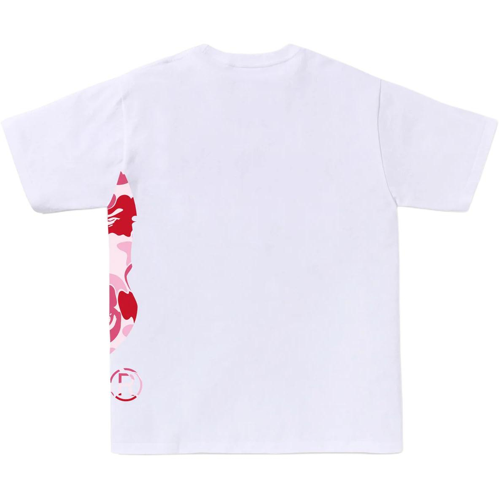 A Bathing Ape Bathing Ape Футболка Cotton Printed Pattern Set In Sleeve Straight Fit Summer 1m30 110 006 белый розовый