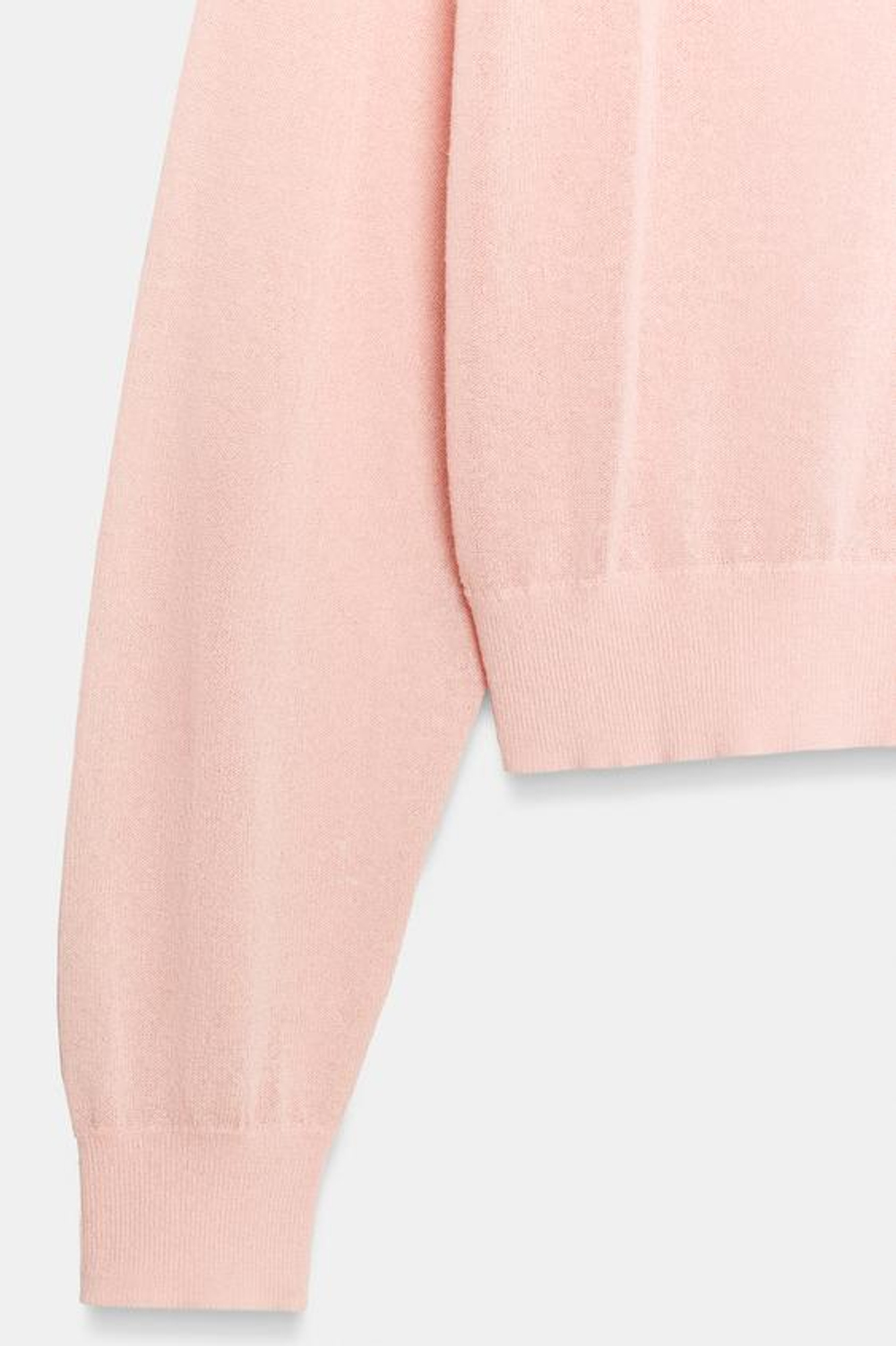 ZARA КАРДИГАН ИЗ ТОНКОГО ТРИКОТАЖА, ПАСТЕЛЬНО-РОЗОВЫЙ