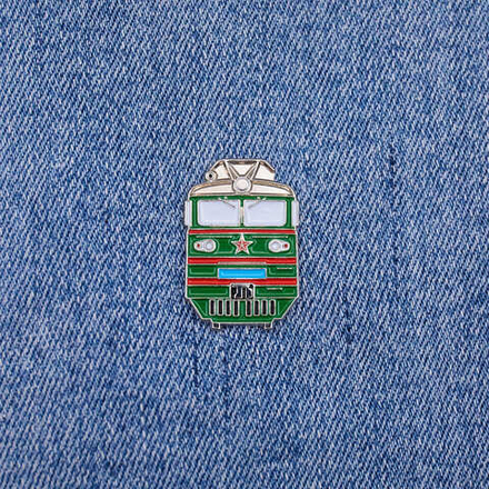 Значок электровоз серий ВЛ10, ВЛ80 (2 варианта)