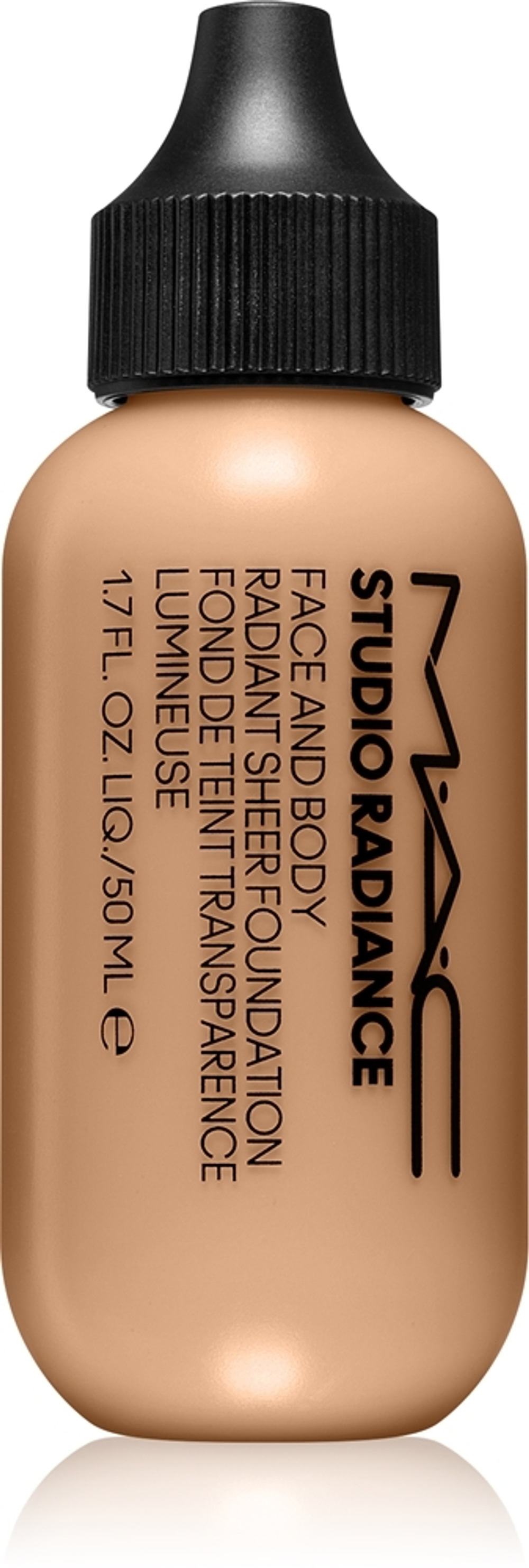 MAC Cosmetics Studio Radiance Face and Body Radiant Sheer Foundation - Легкая тональная основа для лица и тела, 50 ml
