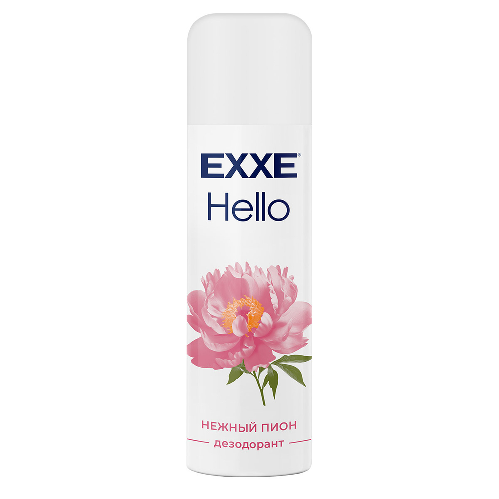 EXXE дезодорант-спрей Hello Нежный пион женский 150 мл