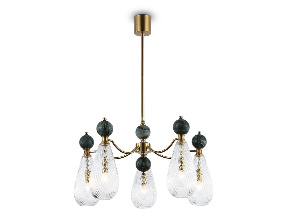 Ambrella Люстра на штанге с мрамором Ceramo Modern LH53292