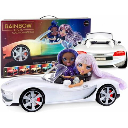 Игрушечный транспорт для куклы Rainbow High - Кабриолет, меняющая цвет 8в1 - Рейнбоу Хай 574316