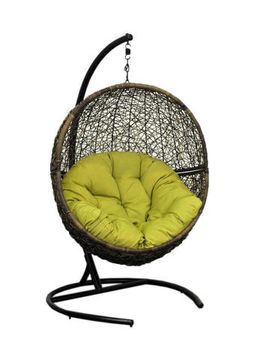 Подвесное кресло LUNAR коричневое