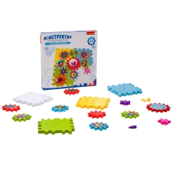 Конструктор на шестеренках Калейдоскоп 28 дет арт ВВ3298 (BONDIBON)