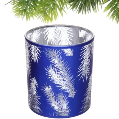 Подсвечник «Волшебная ветвь» 7*7,8 см, Синий