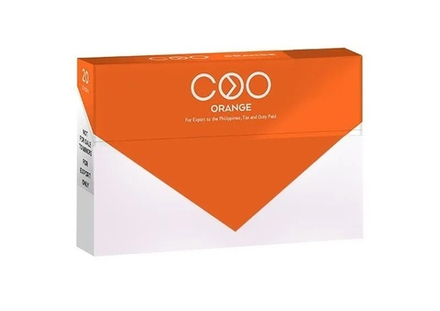 COO ORANGE - табак с апельсином (блок - 10 пачек)