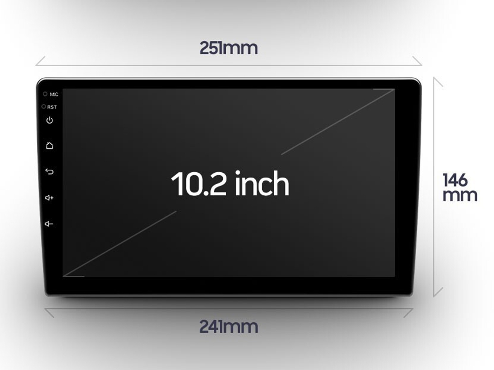 Магнитола без рамки (экран 10") - Teyes CC3 Android 10, ТОП процессор, 4/32 Гб, CarPlay, SIM-слот