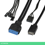Корпус ExeGate XP-332UC без БП (EX287371RUS)