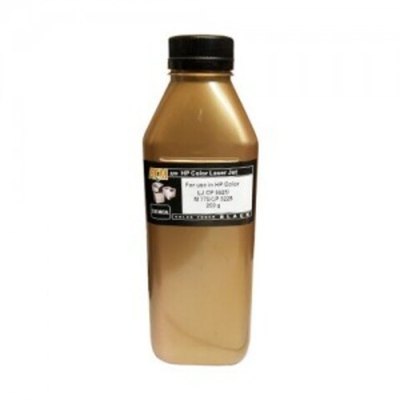 Тонер для HP Color LJ CP 5525/M775/CP5225 (250гр, черный, Chemical MKI) Gold ATM