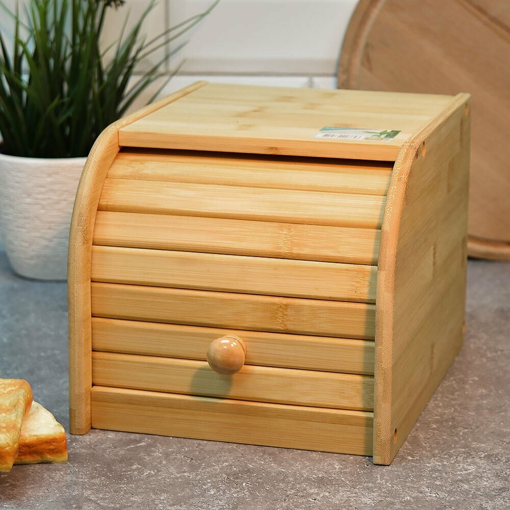 Хлебница бамбук №11, 35*21,5*15,3см