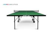 Стол теннисный Game Всепогодный с сеткой Зелёный