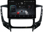 Магнитола для Mitsubishi L200 5 2015-2019 (климат), Pajero Sport 3 2016-2023 (МКПП), FIAT Fullback - Teyes CC4-PRO монитор 13" 2K QLED на Android 13, Snapdragon 778G, 8+128, AI, CarPlay, DSP, 4G SIM-слот