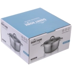 Кастрюля из нержавеющей стали MONICA 4,7л, индукция, DH14-22