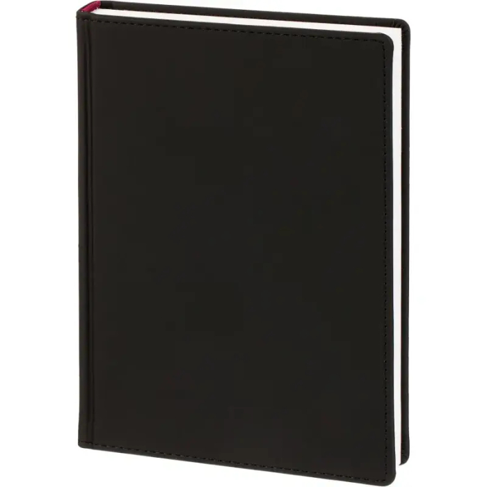 Ежедневник датированный 2026 А5+ VELVET черный 3-123/04