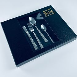 Lenardi 197-036 Набор столовых приборов 24пр. в под.уп.(х8)Металл