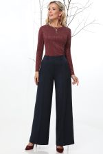 Лонгслив бордовый в рубчик DStrend (Акция)