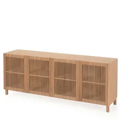 Сервант Beyla 180x70 см, массив дуба, дубовый шпон