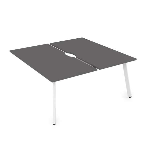 10БДКВ.278 Стол системы БЕНЧ, сдвоенный, на 2 рабочих места - конечный (1200*1435*750)