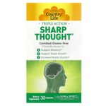Country Life, Sharp Thought, тройное действие, 30 капсул