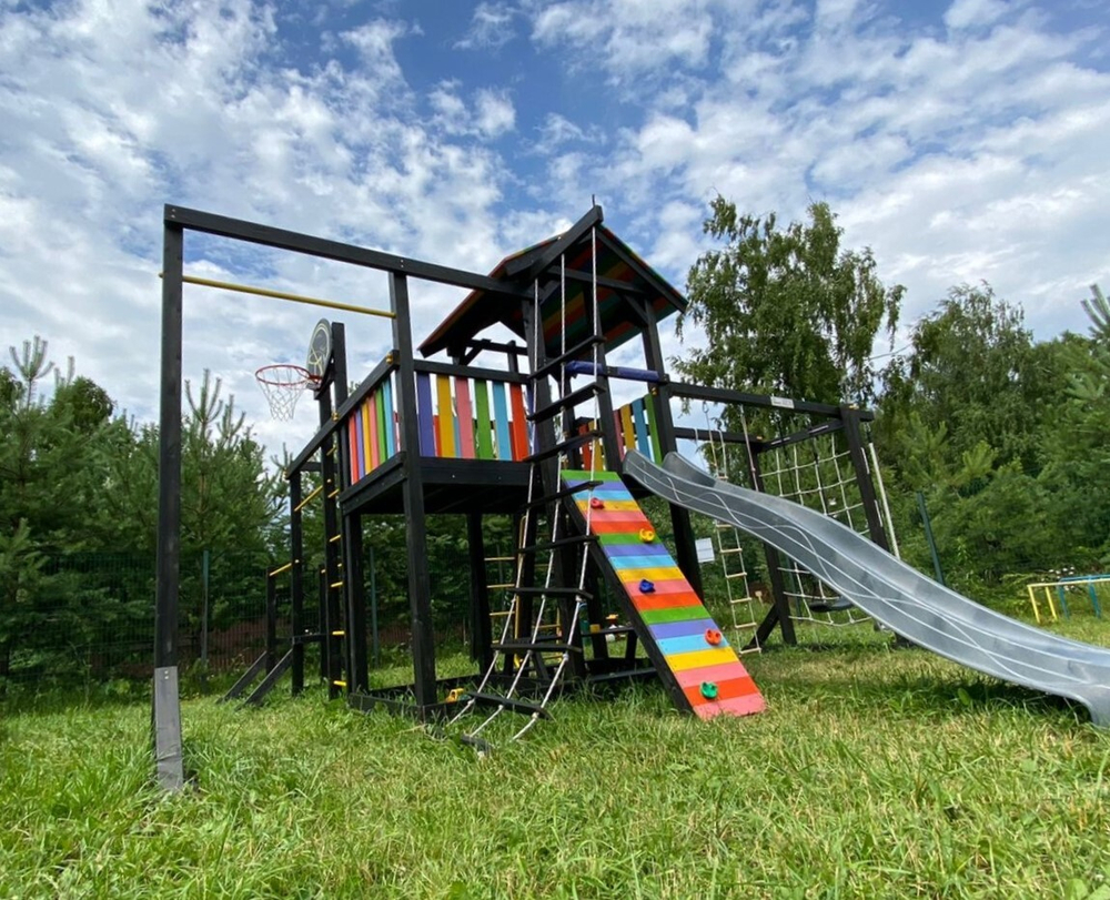 Детская площадка Савушка 2 (BLACK EDITION)