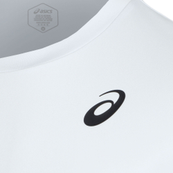 Мужское теннисное поло ASICS Court Shortsleeve Tee T-Shirt Men - Light Blue, Dark Blue