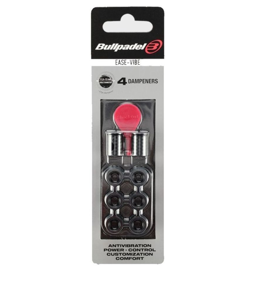 Bullpadel Ease Vibe 4P - черный