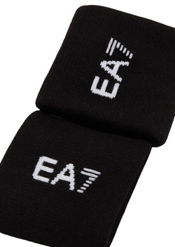 Напульсник теннисный EA7 Tennis W Cuff - black/white