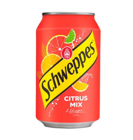 Напиток газированный Schweppes Original со вкусом цитрусовый микс, 330 мл