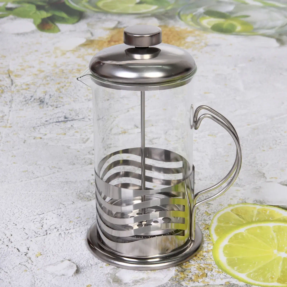 Френч-пресс 600 мл Селфи «Волна»