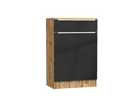Тумба Стиль ТБ-601 с ящиком Anthracite Дуб Вотан