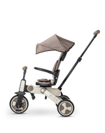 Трехколесный велосипед Micro с родительской ручкой, бежевый