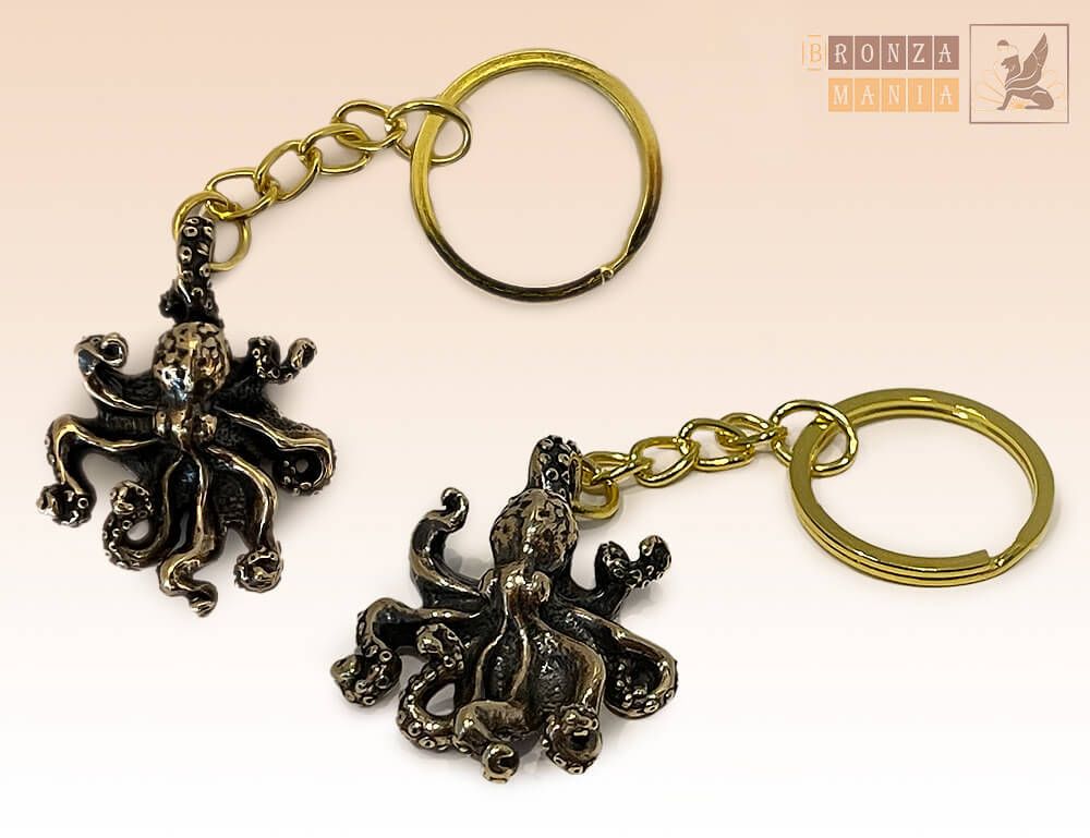 брелок Спрут - Осьминог