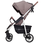 Коляска детская "VEGA Trends" RA057 Lines brown (2021)