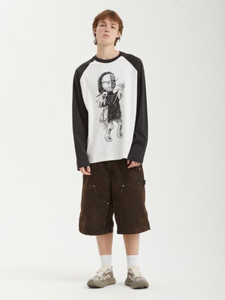 Мужской Лонгслив Ttt Siberian Girl Raglan