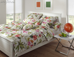 Пододеяльник 200x200 Elegante Tropical зеленый лайм фото