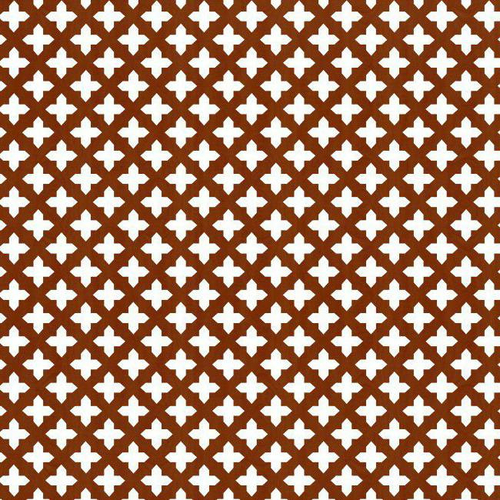 Панель перфорированная ХДФ Presko Лотос для радиатора 600х1200х3 мм Вишня