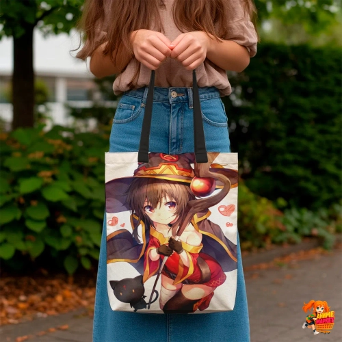 Сумка шоппер с принтом KonoSuba