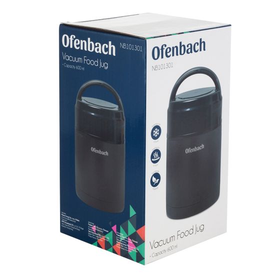 Термос для еды 600 мл. из нержавеющей стали Ofenbach NB 101301