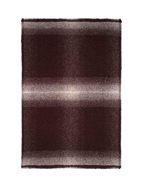 Плед Без коллекции Elvang 130x190 Белый / Коричневый