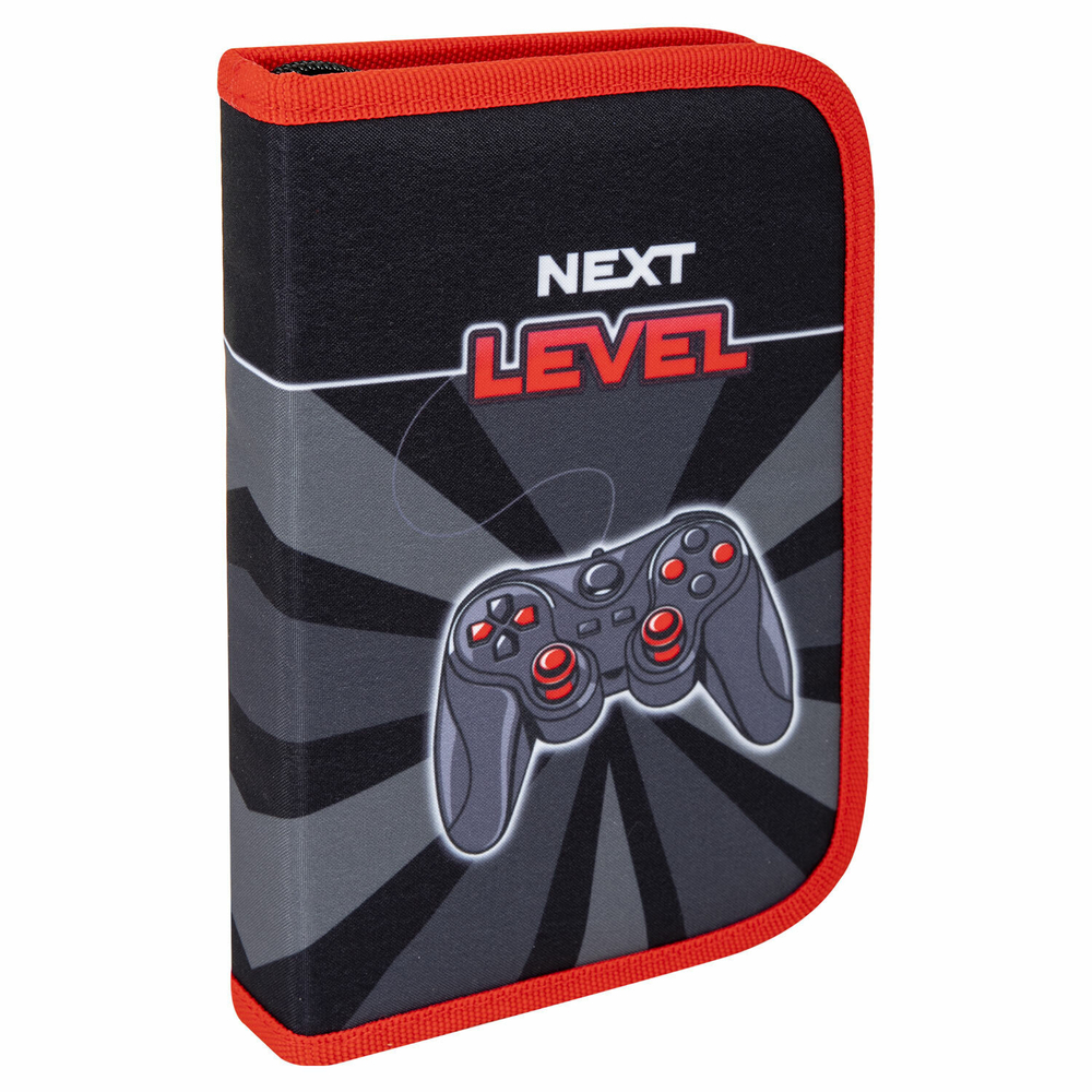 Пенал BRAUBERG 1 отделение 1 откидная планка полиэстер 21х14 см "Next level" (2 штуки в упаковке)
