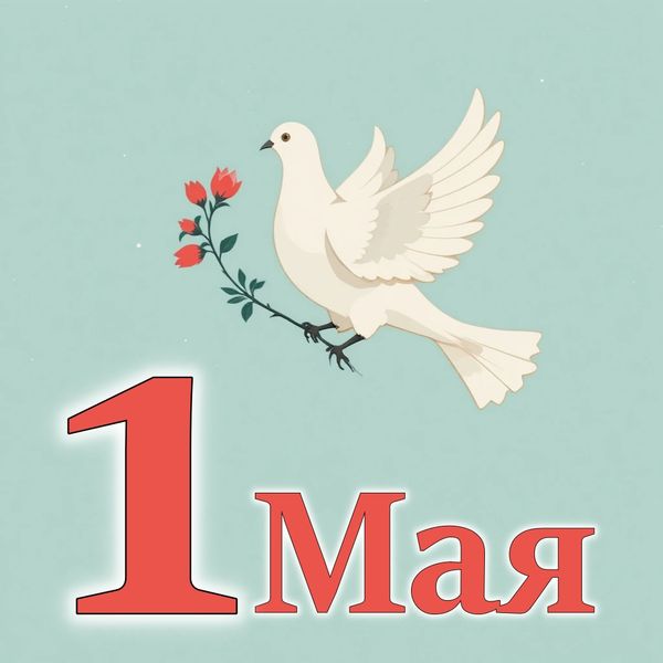 С Первомаем!