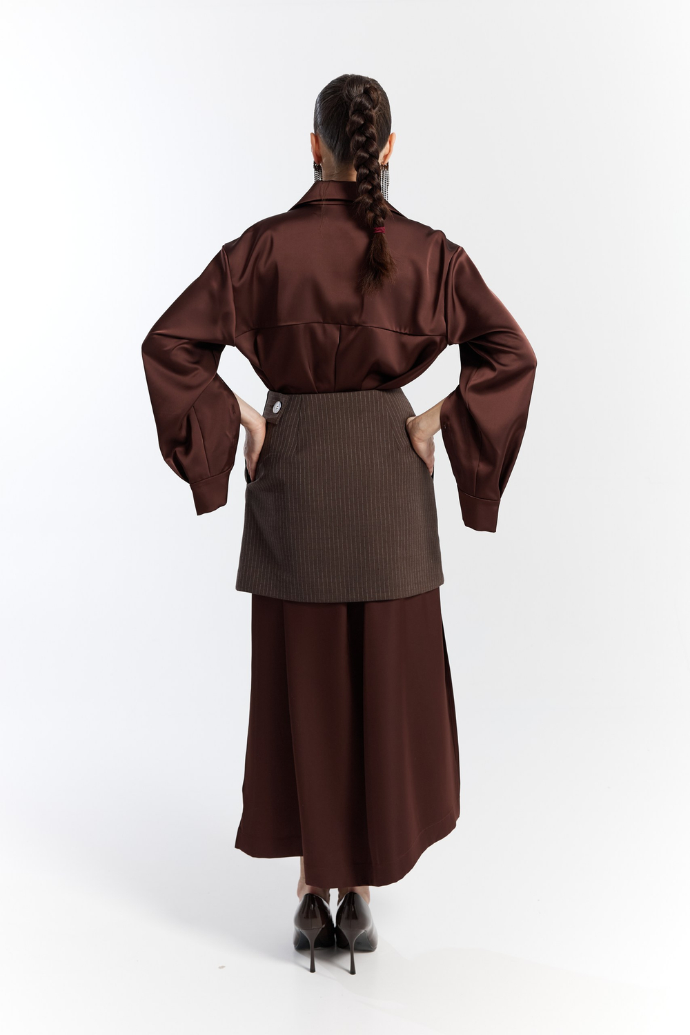 Платье рубашка Макси AFTƎR