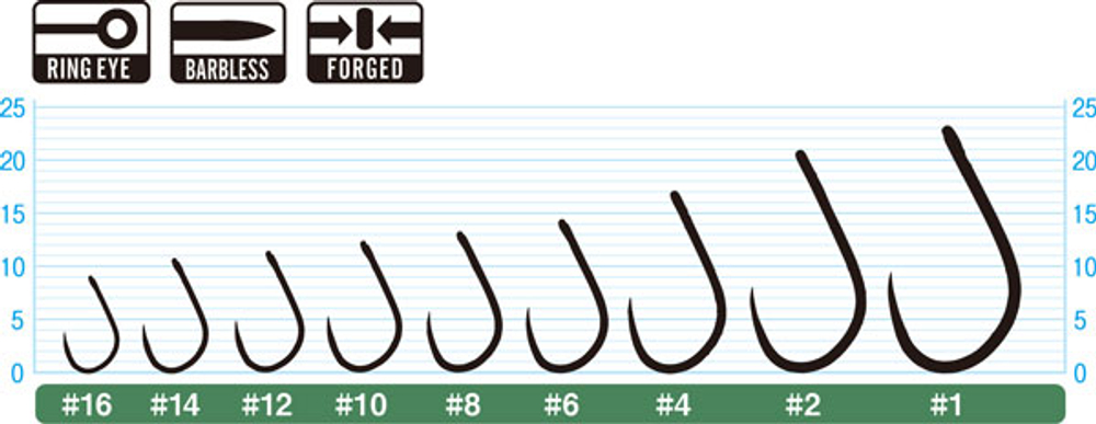 Крючок Owner 50168 Iseama BL w/eye