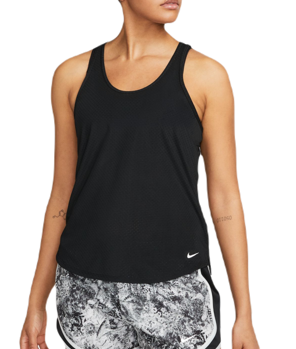Женский топ теннисный Nike Dri-FIT One Breathe Tank - black/white