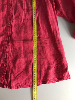 Блузка Franco Callegari льняная, маркировка 46, визуально на 52 размер