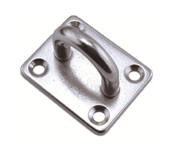 Серьга с прямоугольным основанием 6мм, Marine Rocket