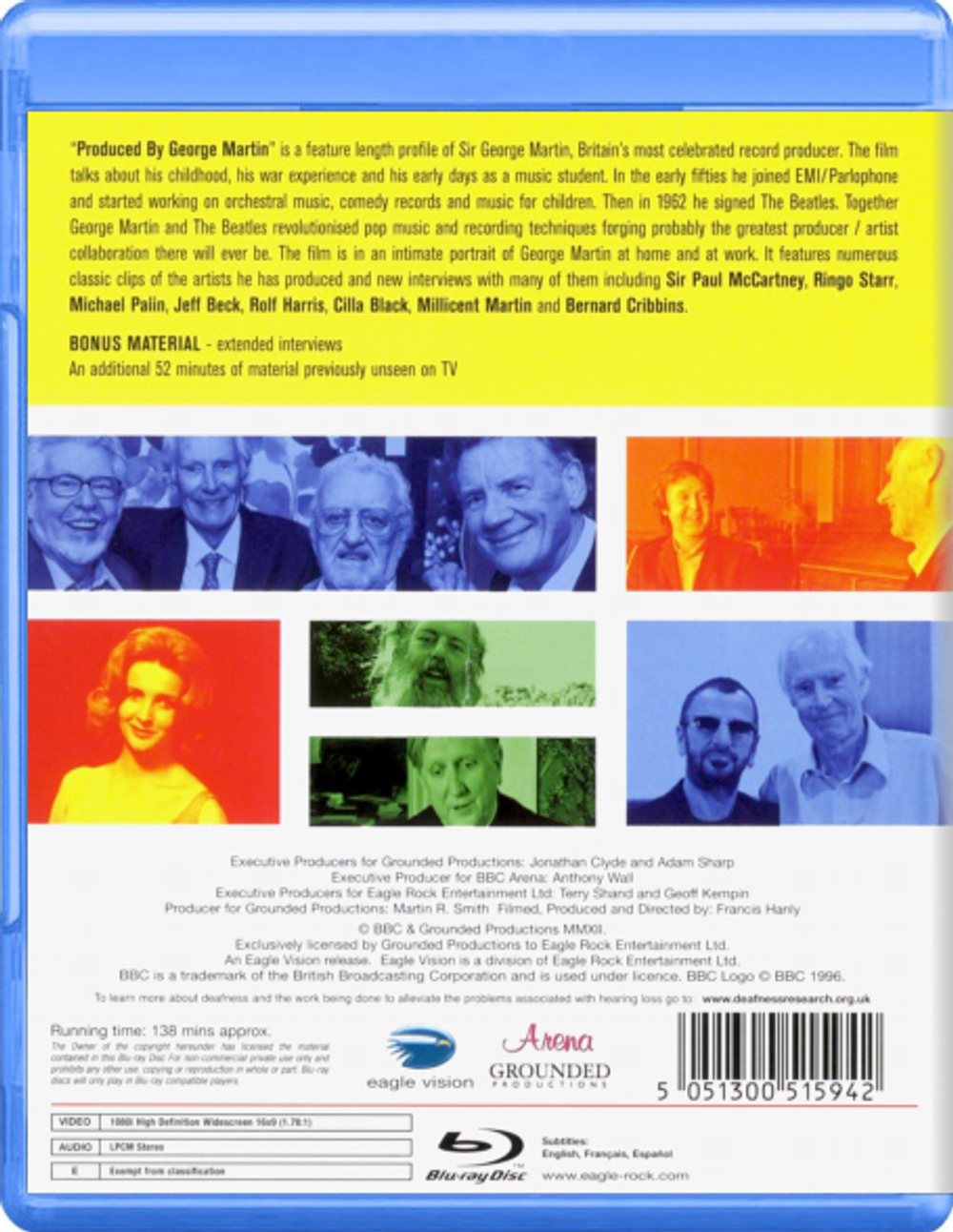 George Martin / Produced By George Martin (Blu-ray)